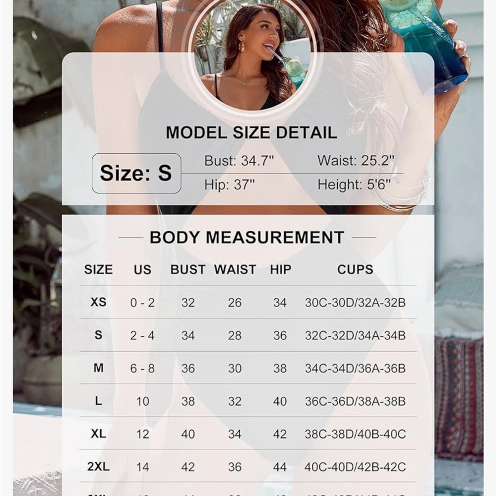 Chic Blue and Teal One-Piece Swimsuit - Picture 4 of 11